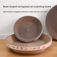 Grattoir à ongles pour chat en carton ondulé solide, moderne, durable et écologique, jouet pour chat, vente en gros