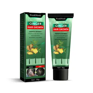 Ginger Essential Cream Stop Hair Loss Thinning Treatment Hair Growth Oil For Women Men Ginger Germinal Cream