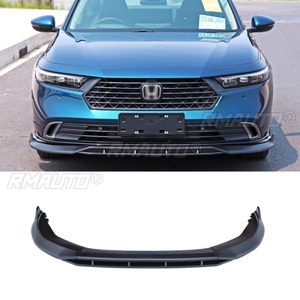 <b>Car</b> Front Bumper Lip <b>Diffuser</b> Spoiler Glossy Black Modification Part for Honda 11th Gen Accord 2023 Bumper Protector Body Kit - Product Image 1