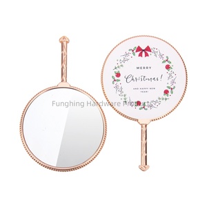 Cadeaux de Noël Mini ensemble de peignes à miroir en métal moulé sous pression Portable Design en métal pour kit cadeau Arts & Crafts - Product Image 4