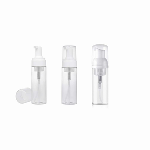White Transparent Empty Facial Cleanser Foaming <b>Bottle</b> Plastic Pet Soap Dispenser With Foam Pump <b>Bottle</b> - Product Image 1