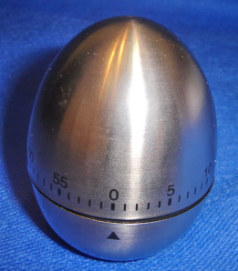 Tùy Chỉnh Nhà Bếp Trứng Giờ Quay Báo Động 60 Phút Học Tập Thép Không Gỉ Trực Nhìn Countdow Hẹn Giờ Không Thấm Nước - Product Image 3