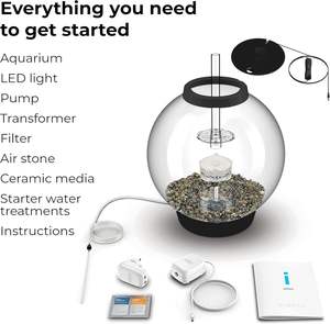 Energiezuinig Instelbare Helderheid Eco-Vriendelijke Acryl <span class=keywords><strong>Aquarium</strong></span> Met Licht - Product Image 2