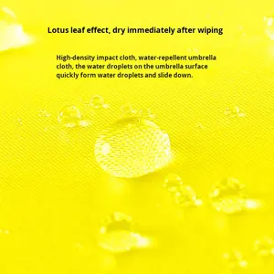 Sombrilla Plegable TR TR-50, Ultracompacta, Ligera y Portátil, con 8 Varillas, Nailon 190T, Protección Solar, Revestimiento Negro - Product Image 5