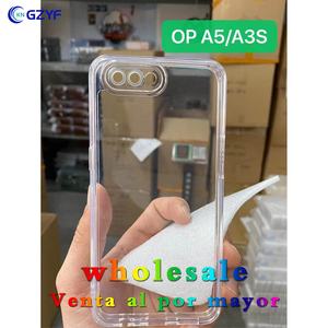 KN-<span class=keywords><strong>funda</strong></span> transparente para teléfono móvil <span class=keywords><strong>OPPO</strong></span> A7, A5S cubierta trasera, A5, A3S <span class=keywords><strong>funda</strong></span> de silicona, Carcasa, venta al por mayor - Product Image 2