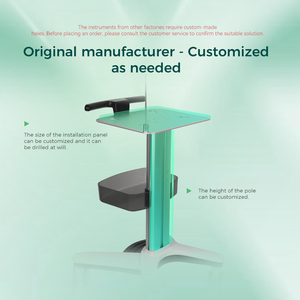 Yonker dụng cụ y tế Xe đẩy giỏ hàng bệnh viện <span class=keywords><strong>ECG</strong></span> xe đẩy với các tính năng tiện lợi - Product Image 5