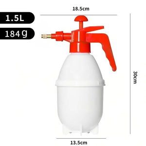 0.8L 1.5L bahçe basınç püskürtücü ev yeşil bitki sprey şişe küçük kapasiteli ayarlanabilir meme sulama kovası - Product Image 4