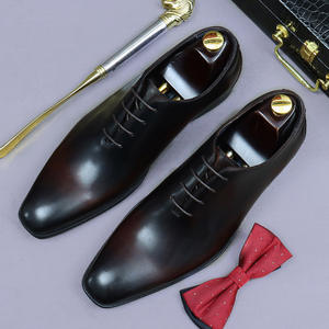 Chaussures Oxford formelles sur mesure, en cuir britannique de qualité supérieure, au style rétro - Product Image 6