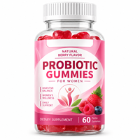 Produits de santé et de bien-être pour la santé vaginale, gommes probiotiques à la canneberge pour femmes, vitamines probiotiques
