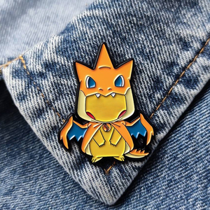 Yüksek kaliteli toplu Anime emaye Pin sevimli Elf Eevee yaka Pin özel logo yumuşak emaye pimleri - Product Image 4