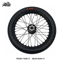 Jeu de roues tout-terrain en aluminium CNC de 17 pouces pour Surron LBX Talaria X3 X4 79Bike Sur-Ron Light Bee X Segway X260 Parts