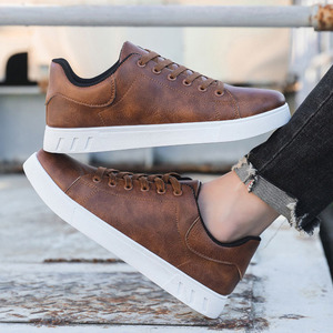 Factory Direct Wholesale <b>Sneakers</b> Men Autumn Outdoor <b>Leather</b> <b>Sneakers</b> Designers Men <b>Sneakers</b> - Product Image 6