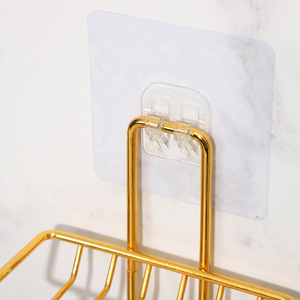 Moderno Soporte <span class=keywords><strong>de</strong></span> Jabón <span class=keywords><strong>de</strong></span> <span class=keywords><strong>Hierro</strong></span> <span class=keywords><strong>de</strong></span> 2 Niveles <span class=keywords><strong>para</strong></span> Montar en la Pared, <span class=keywords><strong>para</strong></span> <span class=keywords><strong>Baño</strong></span> <span class=keywords><strong>de</strong></span> Hotel o Apartamento - Product Image 5