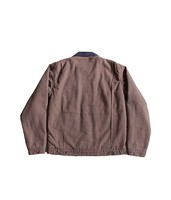 Vêtements de travail américains OEM, toile de canard lourd en coton tissé, tissu personnalisé, veste de travail d'hiver