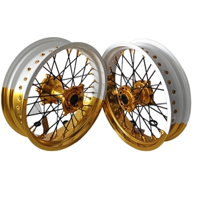 Ruedas Supermoto de Aluminio CNC de 17 Pulgadas para Suzuki RMZ 250 450 2007-2024, Llantas de Motocicleta Todoterreno con Color Personalizado - Product Image 2