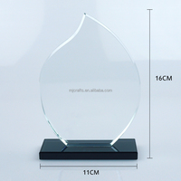 Mini gobelet en cristal vierge, plaque pour certificat, bon marché, 2 pièces