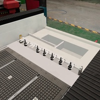 1325 ATC CNC Routeur Machine Corian comptoirs de cuisine En Pierre Gravure CNC