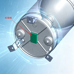 Kippbehälter-Regenmesser RS485 mit 0,2 mm Auflösung, automatischer Niederschlagsensor für hydrologische Überwachung an Wetterstationen - Product Image 5