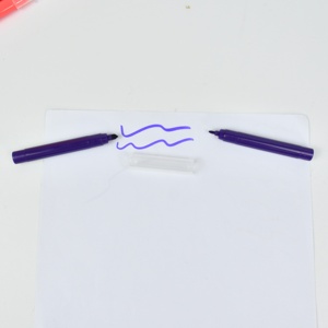 Ensemble de stylos de couleur lavables, non toxiques, à base d'eau, avec logo personnalisé, pour enfants, bricolage, peinture artistique, papeterie, cadeau, articles de papeterie - Product Image 5