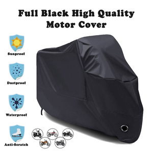 <span class=keywords><strong>Housse</strong></span> de vélo pliante extérieure étanche et anti-poussière pour vélos de route BMX E-Bikes motos en polyester durable - Product Image 2