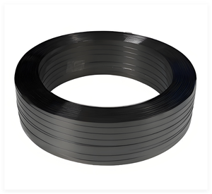 เทปรัดสำหรับสัตว์เลี้ยงแบบใช้มือสายรัดทำจากโพลีเอสเตอร์สีดำทนทาน - Product Image 3