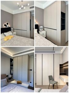 Affordable Factory Direct Modern Wooden Wardrobe Design <b>Complete</b> <b>Set</b> Wholesale Furniture Manufacturer - Product Image 5