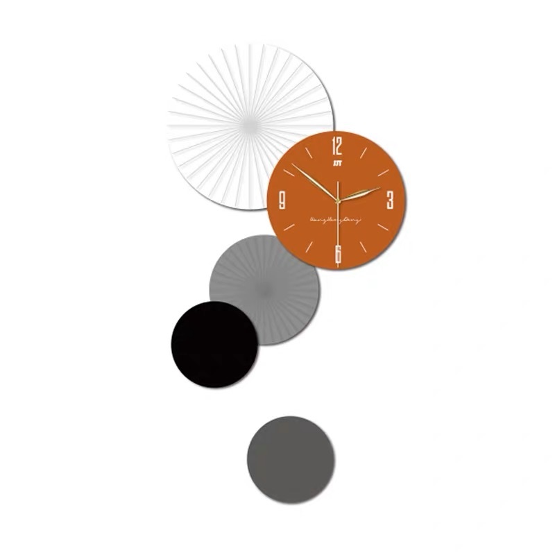 Nordic home decor wood Wall Clock