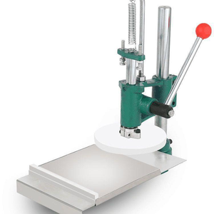 Precio de alta calidad Manual <span class=keywords><strong>Pizza</strong></span> masa prensa máquina harina Tortilla masa Sheeter - Product Image 1