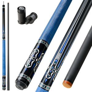 Queue de <span class=keywords><strong>billard</strong></span> KONLLEN AMG en fibre de carbone, pointe de 12,5 mm, joint 3*<span class=keywords><strong>8</strong></span>/<span class=keywords><strong>8</strong></span>, conique professionnel, faible déflection - Product Image 1