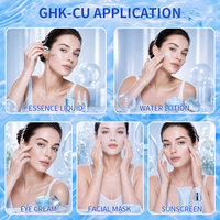 Cosmétique GHK-Cu Tripeptide de Cuivre-1 Haute Pureté GHK-Cu Matière Première Soin Réparateur de la Peau CAS 89030-95-5 99% Poudre de Peptide de Cuivre GHK-Cu