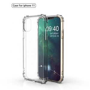 a prueba de golpes caso de grado militar del TPU del Iphone, transparente, caja del teléfono claro 11/11pro/11pro. - Product Image 1