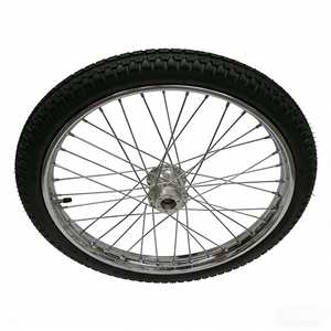 Rueda de Bicicleta de 20 Pulgadas con Llanta Exterior de Poliuretano, Buje de Hierro y Rodamientos de Bolas, Nueva Rueda de Carro a Precio de Fábrica - Product Image 5