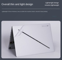 Stok harga pabrik tersedia kulit ajaib komputer buram transparan untuk Pvc Asus Rog