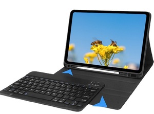 Funda con Teclado Inalámbrico Desmontable y Soporte para Lápiz para <span class=keywords><strong>Lenovo</strong></span> <span class=keywords><strong>Tab</strong></span> <span class=keywords><strong>M10</strong></span> FHD <span class=keywords><strong>Plus</strong></span> X606 K10 de 10.3 Pulgadas - Product Image 1