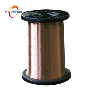 HUAWANG Enamelled round copper coil wire magnet winding electric for ac dc motor factory