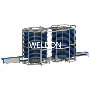 WELDON kemer spiral soğutma konveyörü sistemi ve donma konveyör sistemi - Product Image 1