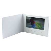 Nouveau style produit de promotion article fournisseur carte d'invitation commerciale numérique lcd vidéo cartes-cadeaux vidéo brochure vidéo