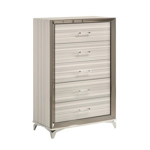 Antique Queen <b>Bed</b> Bedroom Furniture Set Modern Wood Style with MDF Customizable Storage for Home or Apartment - Product Image 3