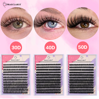 Cils en grappe naturelle Kit d'extension de cils DIY Extensions de cils DIY Kit d'extension de cils Marque privée