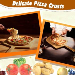 Pelle <span class=keywords><strong>à</strong></span> <span class=keywords><strong>pizza</strong></span> en bambou de 16 pouces, durable, compatible lave-vaisselle, spatule pour <span class=keywords><strong>pizza</strong></span>, accessoire de four, pour la cuisson, le transfert et le service - Product Image 5