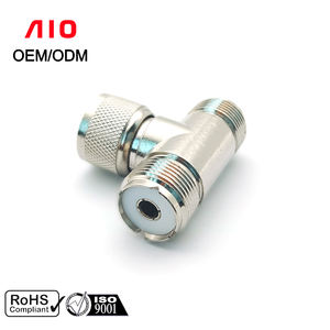 อะแดปเตอร์โคแอ็กซ์เชียล UHF SO-239 FEMALE TO UHF ตัวเชื่อมต่อ UHF ตัวผู้ <span class=keywords><strong>PL</strong></span>-259อะแดปเตอร์เสาอากาศสำหรับสายโคแอกซ์ - Product Image 5