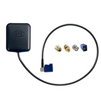 Antena GPS GNSS Magnetik Perekat Hitam Eksternal dengan Pilihan Konektor Model 3M-K2-Z