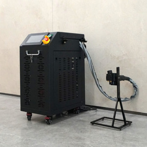 Machine de nettoyage à impulsions portative JPT MOPA 300W 500W pour pièces automobiles, style valise, machine de nettoyage au laser à impulsions - Product Image 3