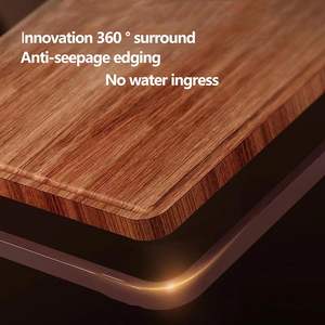 Nueva Tabla de Cortar Antimicrobiana de Ébano y Acero Inoxidable de Doble Cara, Resistente y de 2.0 cm de Grosor, Apta para Lavavajillas - Product Image 3