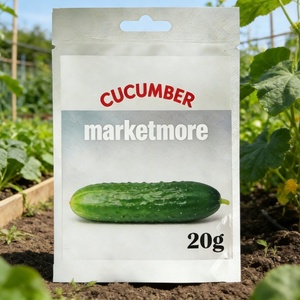 Custom Printed Mylar Ziplock Seeds <b>Bag</b> Emballage Alimentaire Sachet for Vegetable Tomato Sunflower Forage Flower Seeds <b>Bags</b> - Product Image 3