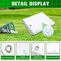 Toile de frappe de golf durable pour simulateur de golf – Taille et logo personnalisables