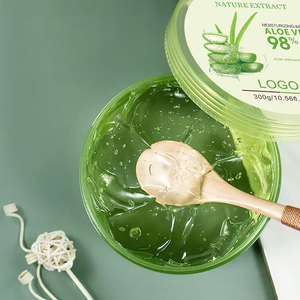 Marque privée 98% naturel pur extrait d'aloès acide hyaluronique Centella hydratant apaisant visage et corps <span class=keywords><strong>Gel</strong></span> réparateur solaire à l'<span class=keywords><strong>aloe</strong></span> <span class=keywords><strong>vera</strong></span> - Product Image 3