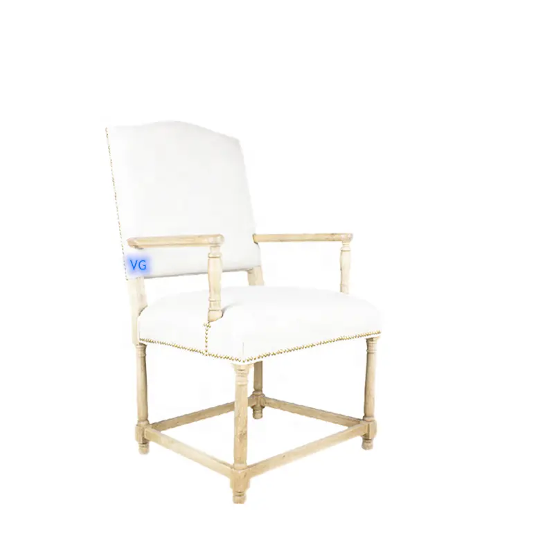 Итальянское деревянное квадратное кресло с подлокотником louis/практичный дизайн, полноценное производство стула