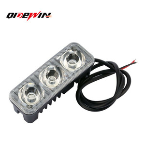 ไฟเดย์ไลท์ QIDEWIN 3LED 3000Lm สำหรับกระจังหน้ารถยนต์ พร้อมฟังก์ชั่นไฟถอยหลัง - Product Image 3