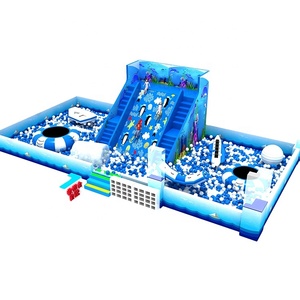 Trẻ em thương mại sân chơi trong nhà Playhouse với Sponge & khung kim loại không Inflatable mềm chơi cấu trúc - Product Image 3